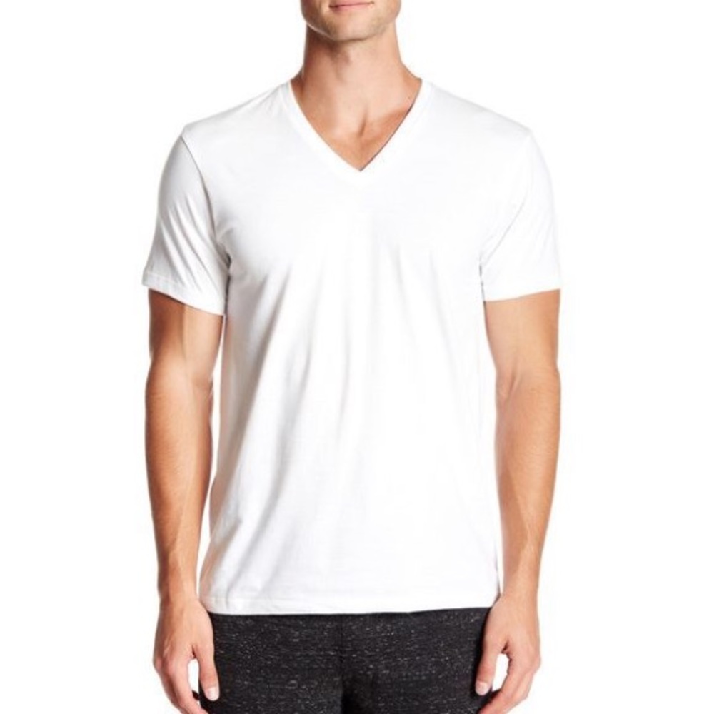 Calvin Klein V neck t White
